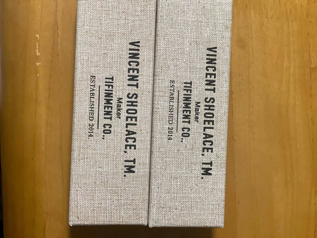 初このシューレース！