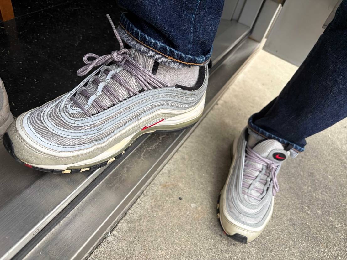 デニムにはエアマックスが合う‼️

て事で、話題の95じ