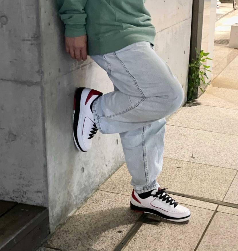 リークのジョーダン2を見たら、久しぶりに履きたくなって引っ張り出しました。最近は