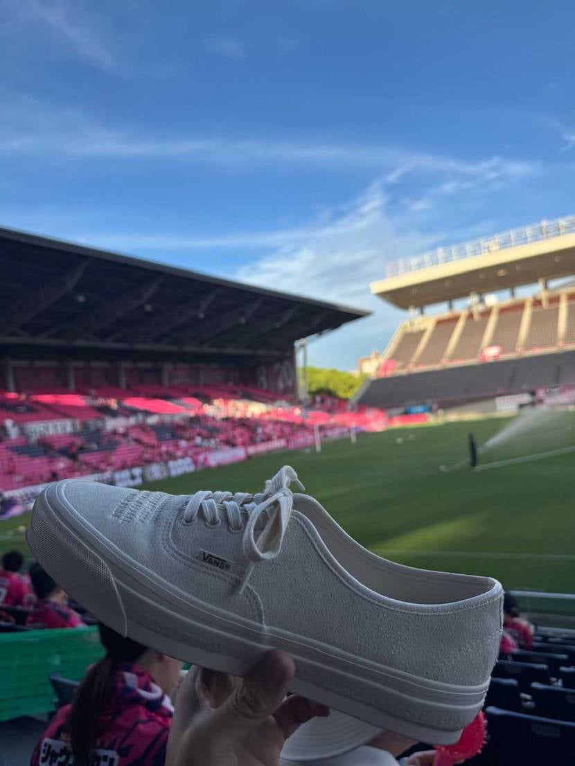 おはようございます☀
初オーセンティック👟
歩けば歩くほど馴染んでくる感じ