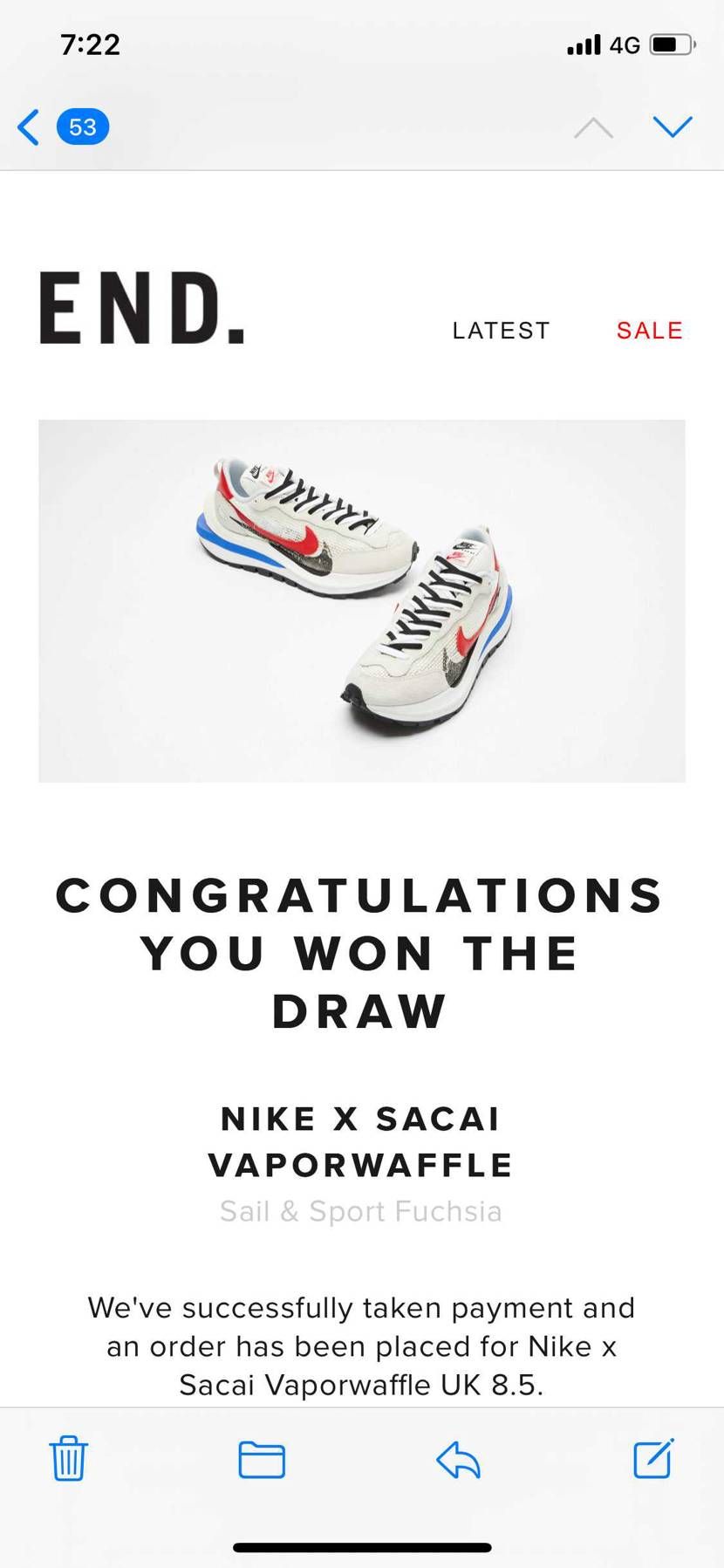 ENDさんありがとうございます。でも関税が心配…