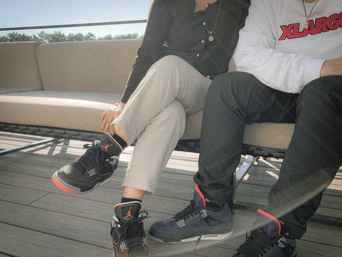 彼女とお揃いで買っちゃいました👟