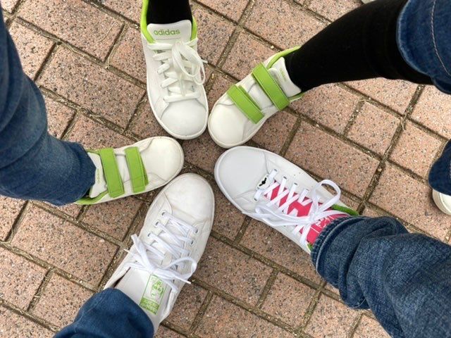 adidas カーミットでお出かけ♪
