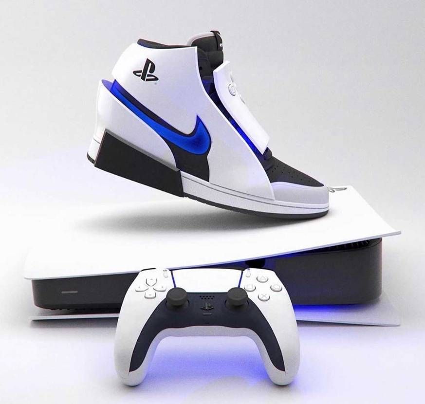 PS5コラボが出たら、欲しいけど世界10足限定だろうなぁ。