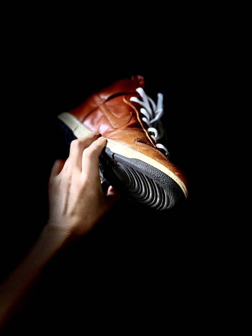 NIKE DUNK HI PREMIUM CURRY カレー オールレザー
