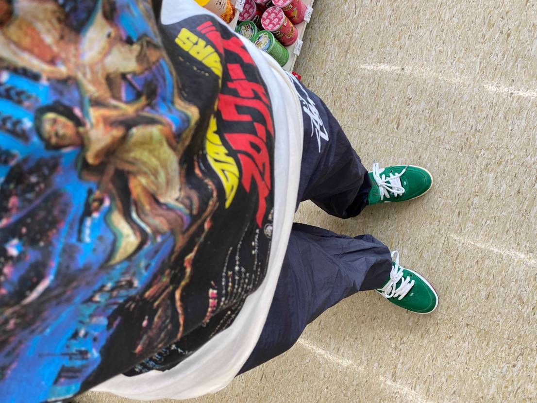 stussy ビーチパンツ　Mサイズは大きい。。
174c