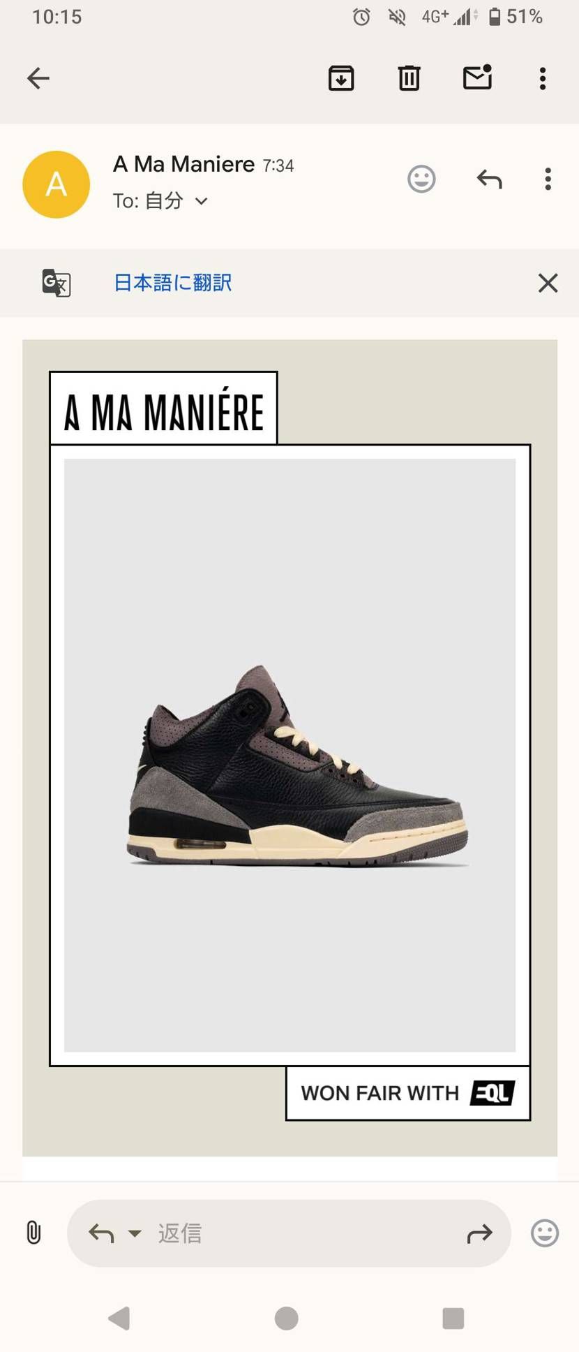 アマ5に続き GOT’EM🤗
Women11購入ですけど、men'sでは9.5