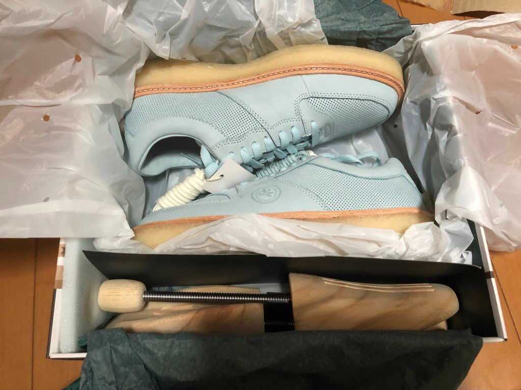 Pale Blue届いた〜
一目惚れだったけど実物めちゃめちゃ可愛すぎる!!
