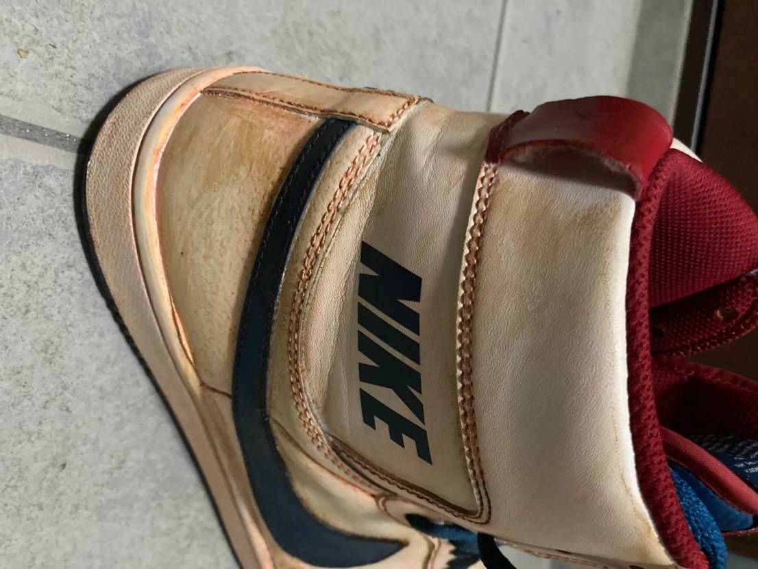 ついでにカスタムしたDYNASTYも👟
これこそボロボロに