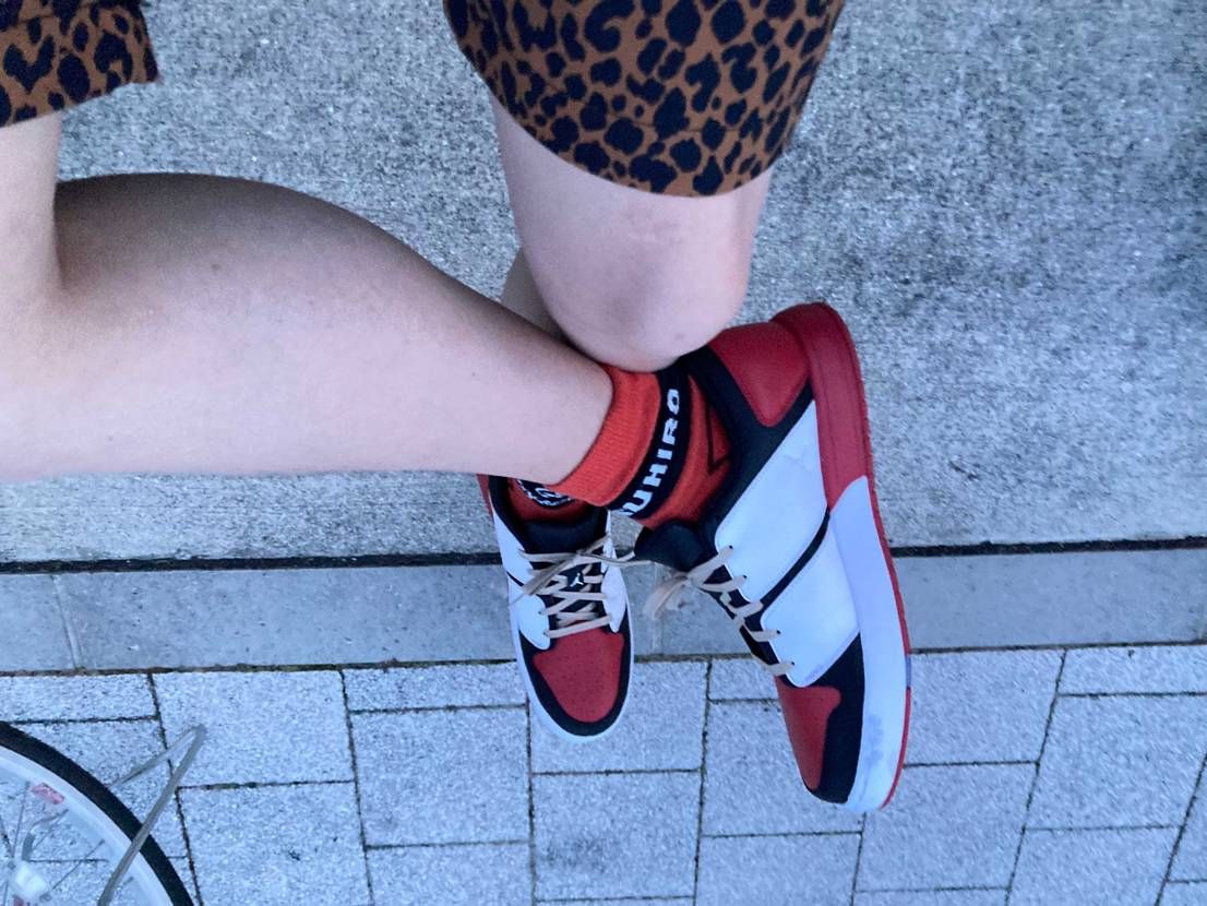 夏が近付いてきて暑いから、昨日はNUを初卸ししました😆👟🐮
合皮だからか