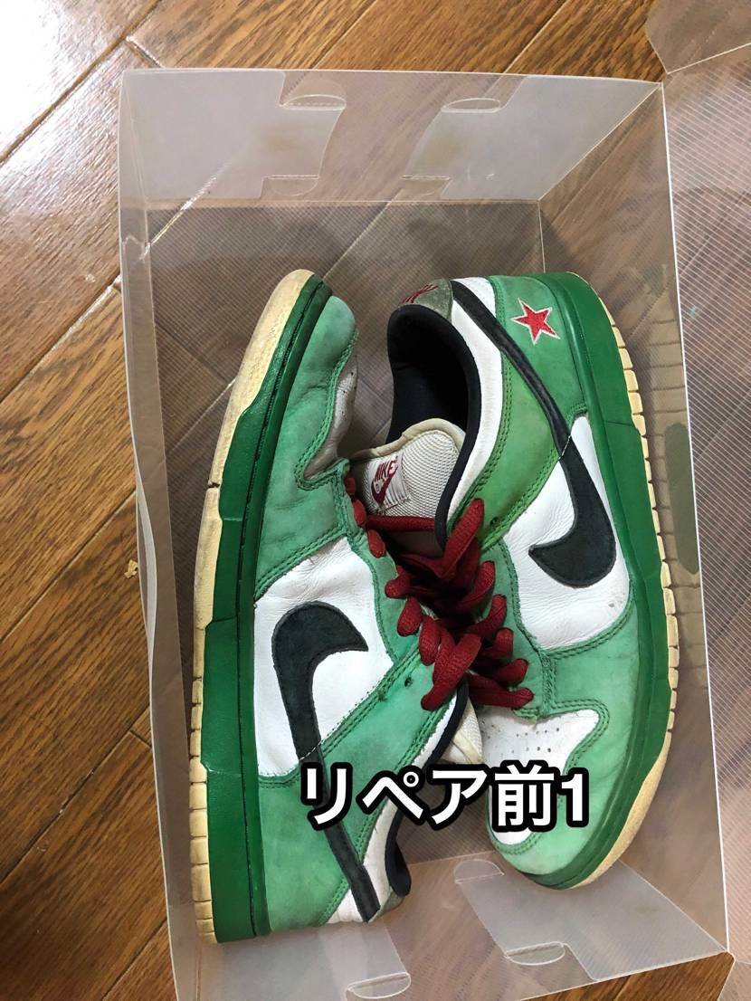 DUNK SBハイネケン色褪せしすぎたためリペア
新品はミ