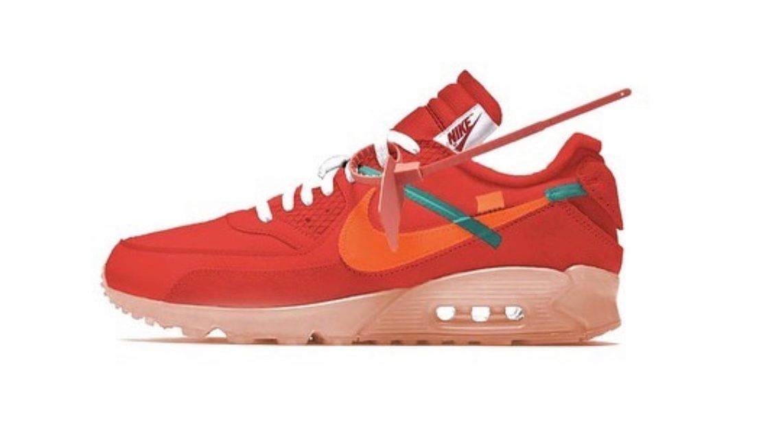 去年12月にリリース予定だったairmax90 off-whiteだけど、今回バ