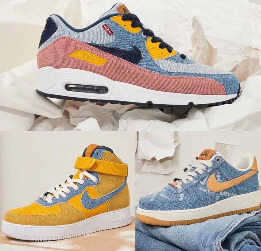 8月のリーバイスのnike by youはair force1だけじゃなくair