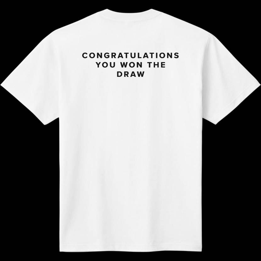 GHの落選TとENDの当選と落選Tee作ってみました😂