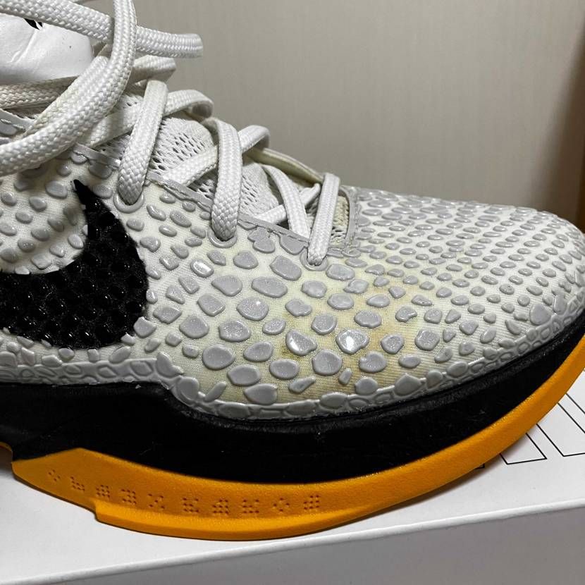 コービー6の黄ばみ、綺麗にする方法ないかな。
#kobe