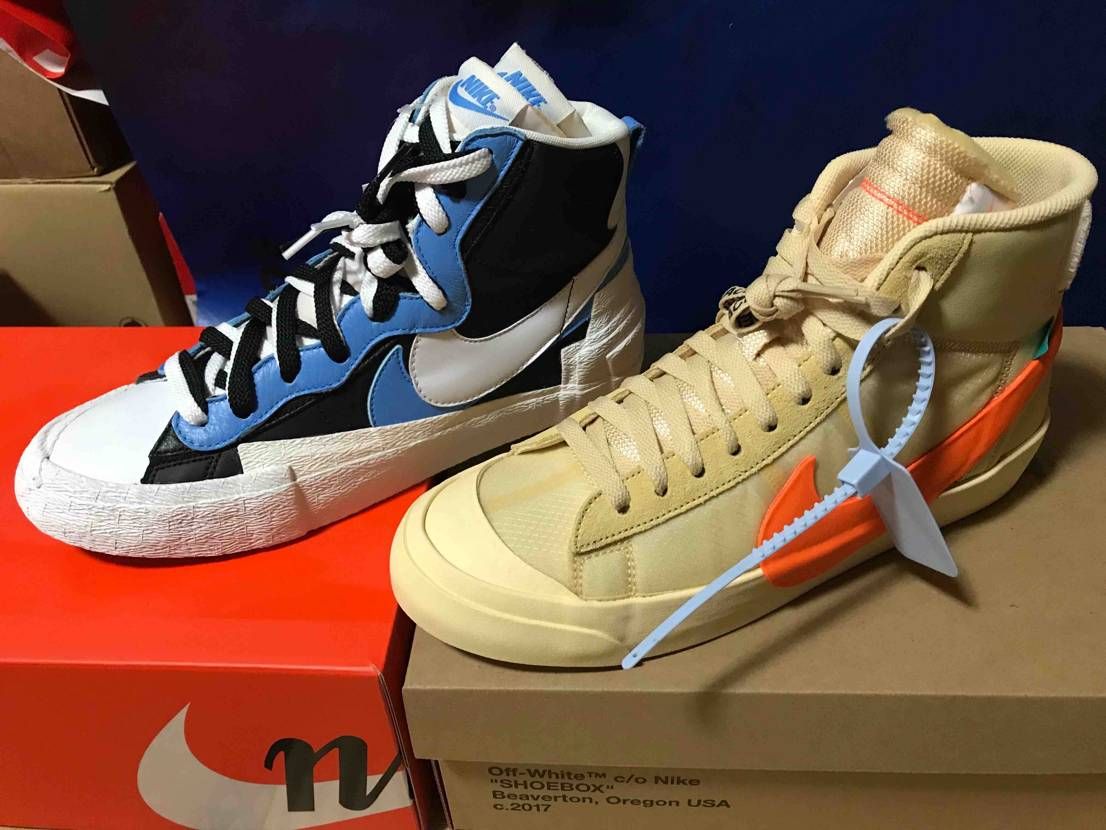NIKE BLAZER MID
off-white〜VS〜