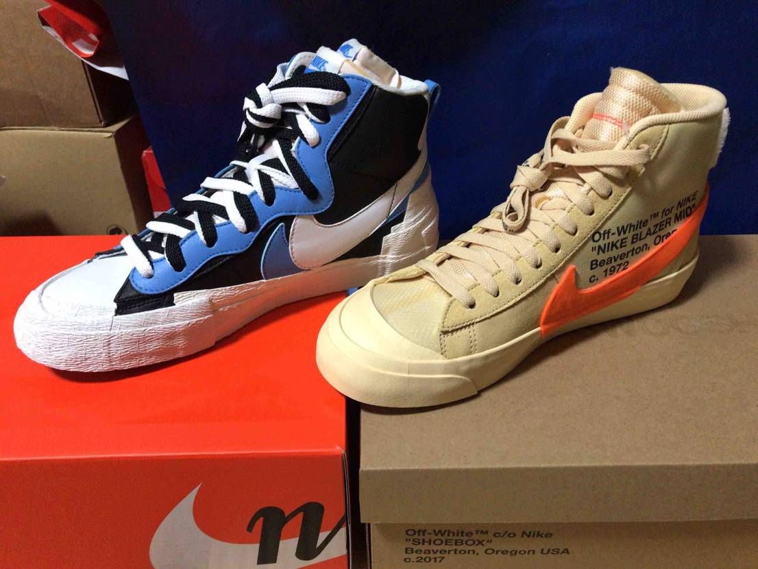 NIKE BLAZER MID
off-white〜VS〜