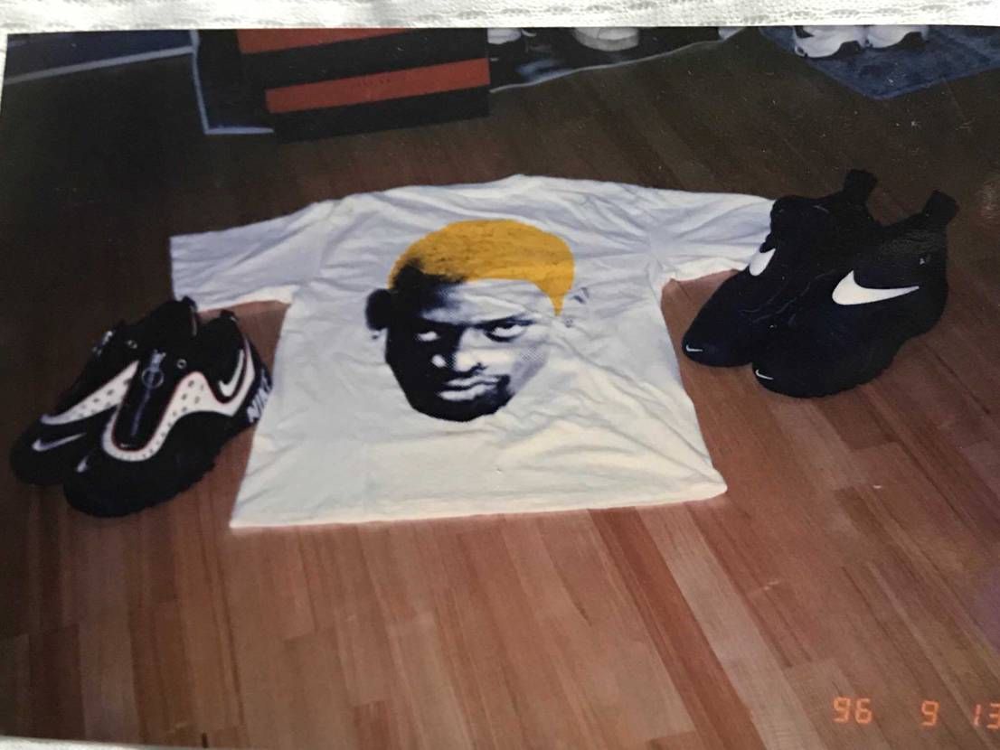 高校生の頃の懐かしい96年に撮った写真発見‼️⭐️
ナイキ