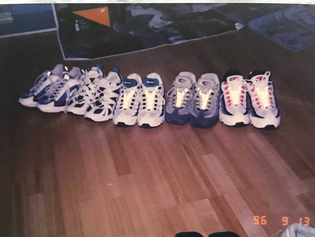 高校生の頃の懐かしい96年に撮った写真発見‼️⭐️
ナイキ