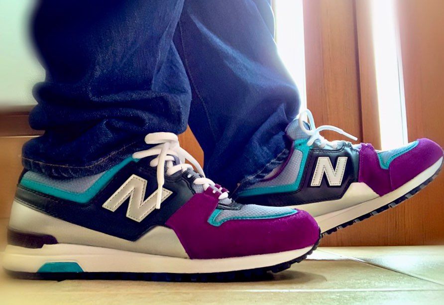 久しぶりにNewBalance購入！
579初めて買ったけどフォルムとカラーリ