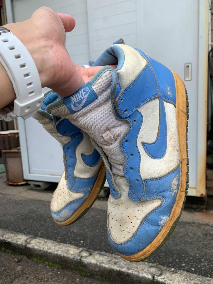 実家の物置に長い間眠っていたUNCダンクハイ😁
約15年ぶりに出してみたけどさ