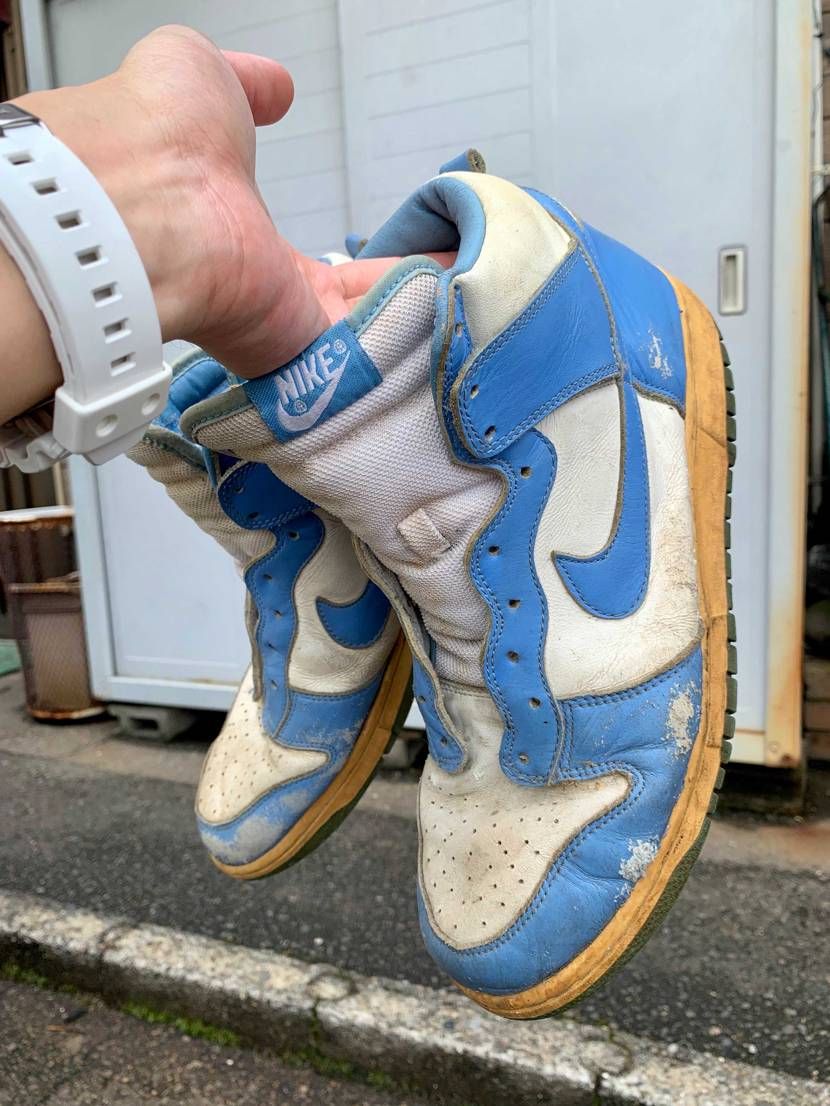 UNCダンクハイここまで綺麗になった😊
まだ少しソール黄ば