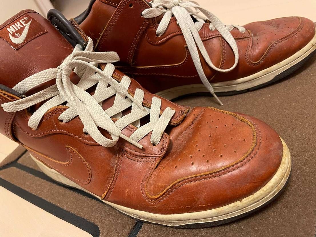 DUNK HIGH PREMIUM 今見ると大分ソール黄ばみが進行していい感じ😁