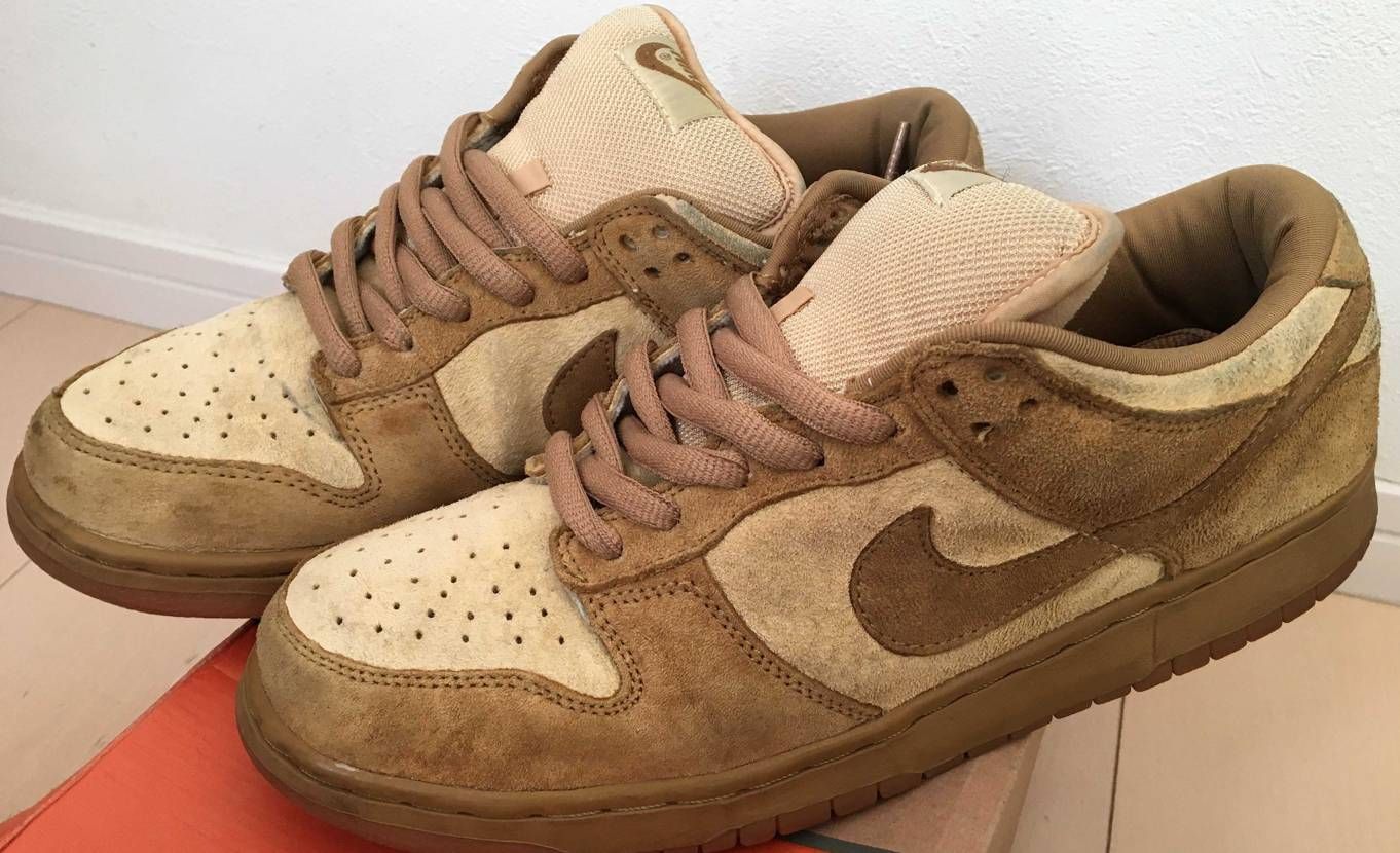 02 dunk sb wheat
ソール硬化してないけど、怖くて履けない😅