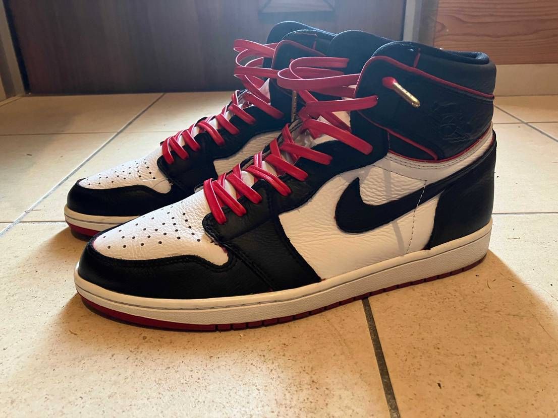 少し前に購入したJordan1 bloodline。
びら