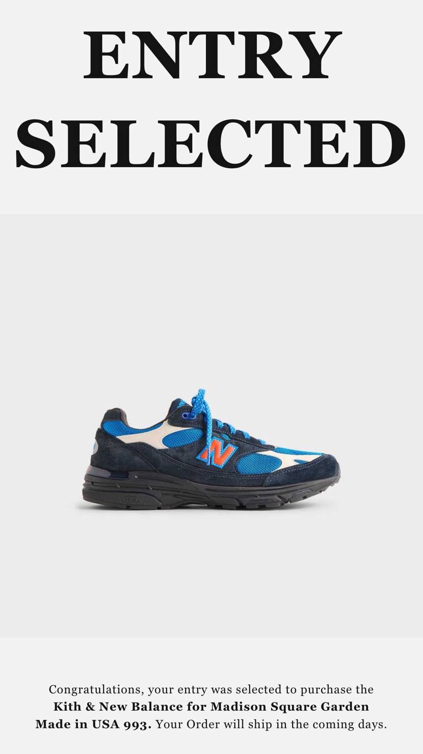 応募者全員当選？
たいしてkith課金してない俺でも良いの？

なんか申し