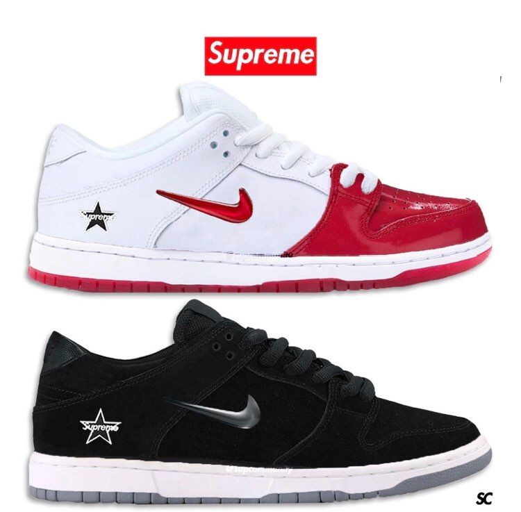 19FW Supreme ×NIKESB DUNK LOW そろそろだ