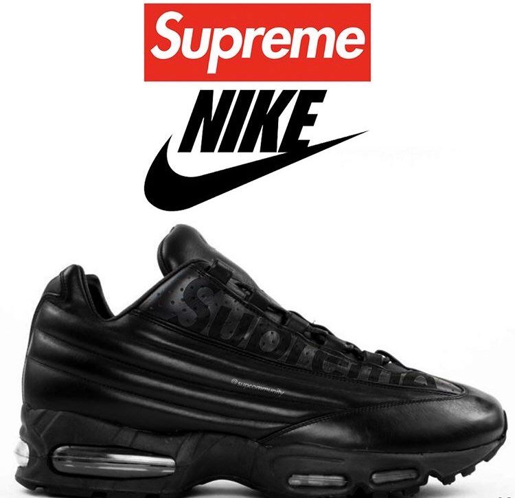 MAX95×Supreme 出ますね。