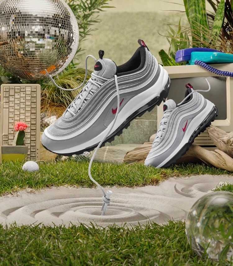 NIKEメンバー限定　Air Max 97 GOLF ゴルフ場で目立ちたいとおも
