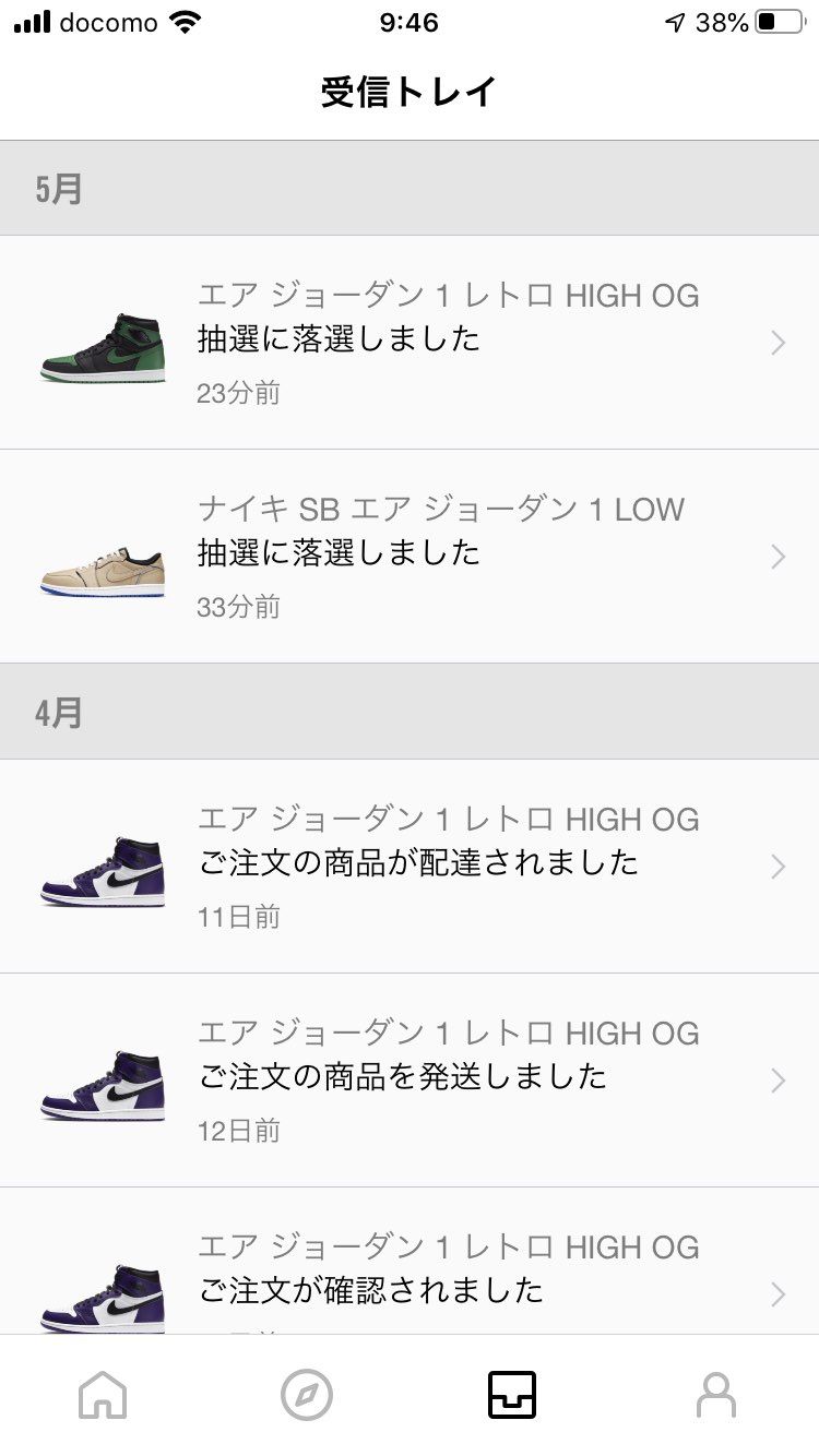 興奮からの落胆