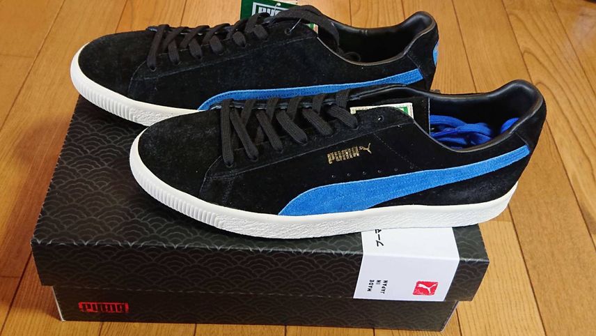 atmosで当選した黒青届いた!やっぱMIJは箱も👟の仕様も特別感や高級感あっ