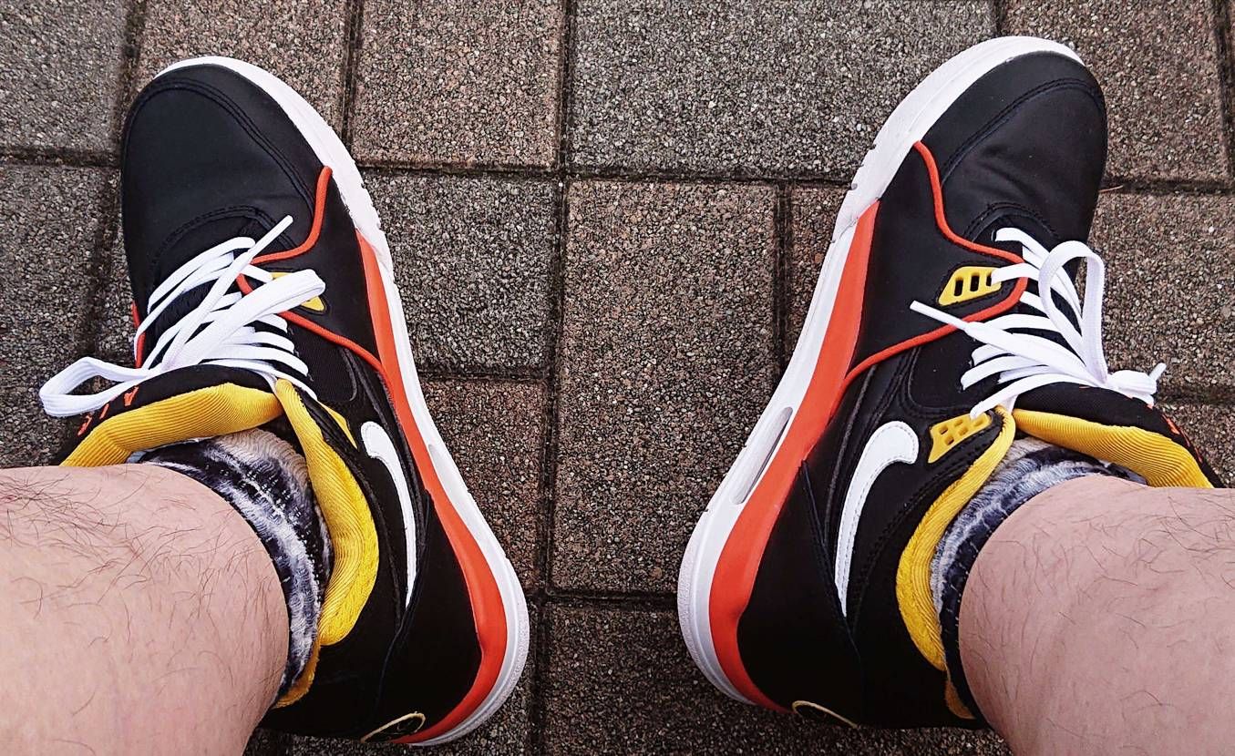 梅雨明けて晴れた夏の日には新しい👟下ろしたくなるもので今さらながら初下ろしです