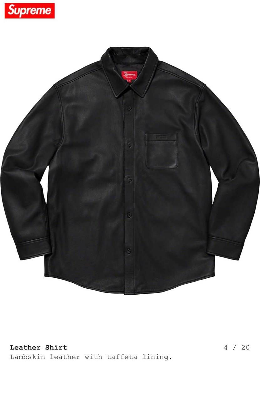 supremeのレザージャケットを狙っているのですが、あまり買ったことがないので