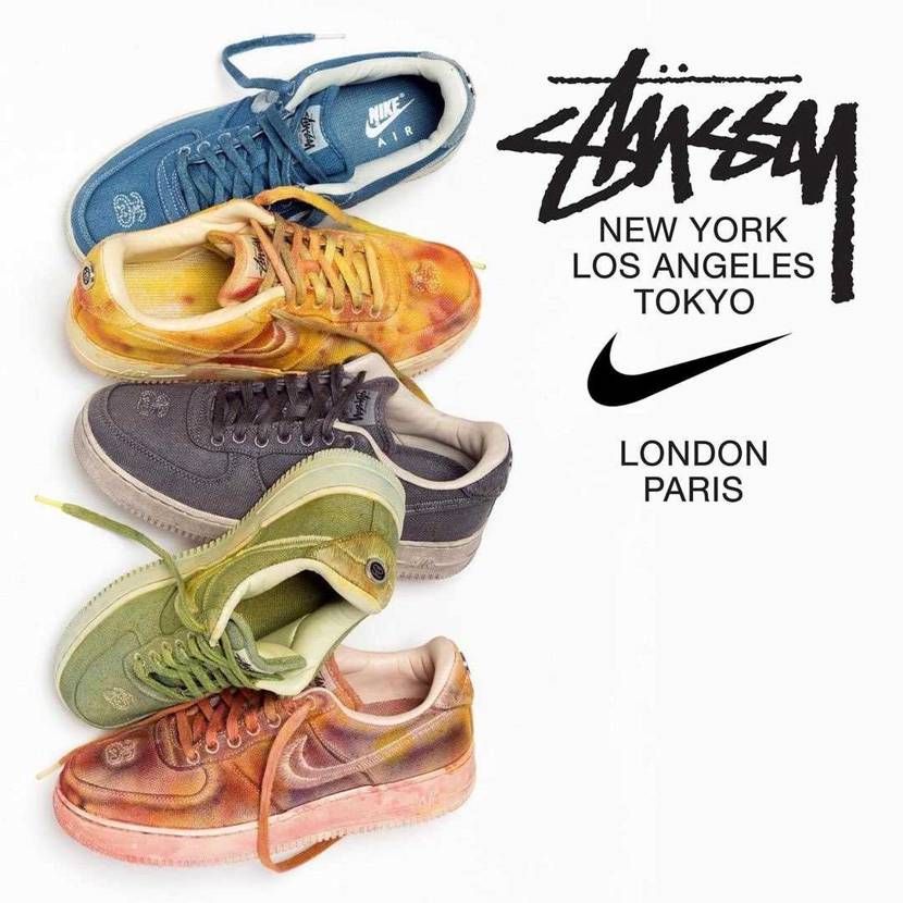 Stüssy x Nike Air Force 1
1月29日に発売予定。