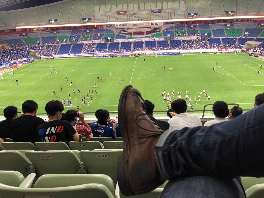 久々に浦和じゃない埼スタ✨

浦和じゃないから、いつものアレじゃないけど🥾