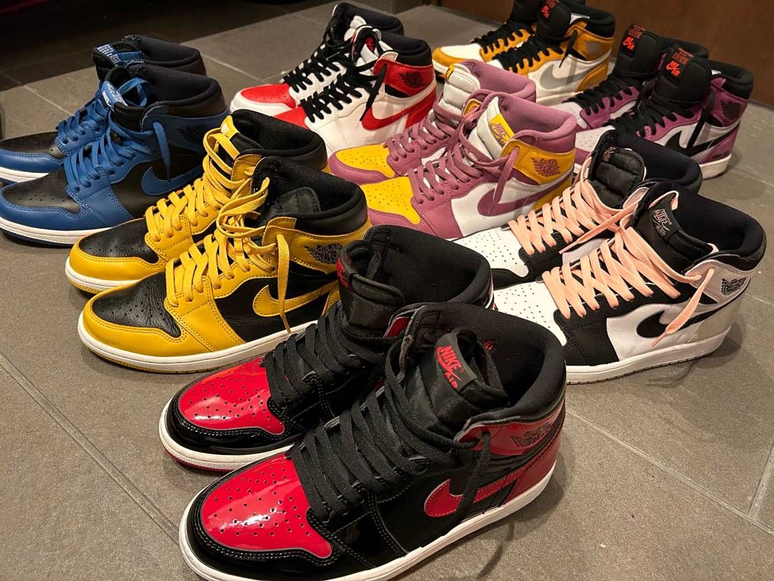 AJ1ばかり増えていっている気がする
シューズボックス足りない問題。。。