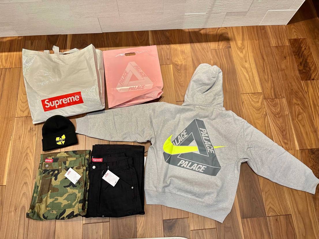 今年イチ奮発した日
Air Max95当選からの、
Sup大阪並びで欲しかっ