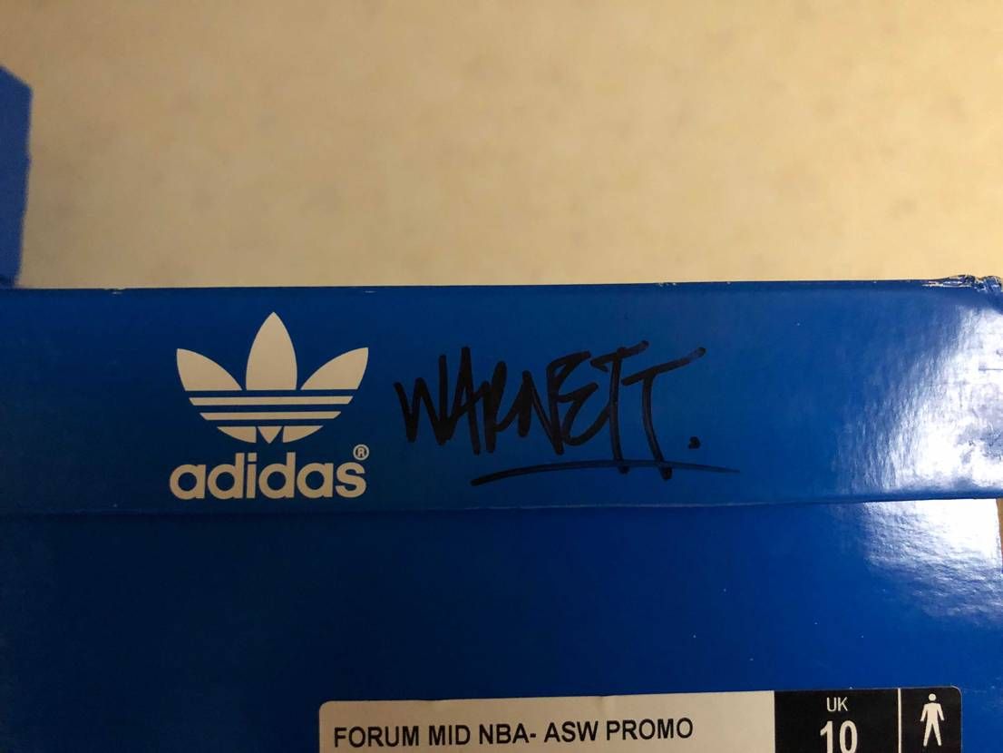 adidas forum mid 到着しました😀