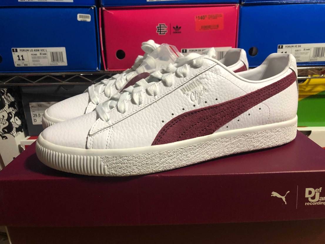 Puma CLYDE "DEF JAM"！！
マルーンカラーが素敵😀ライニング