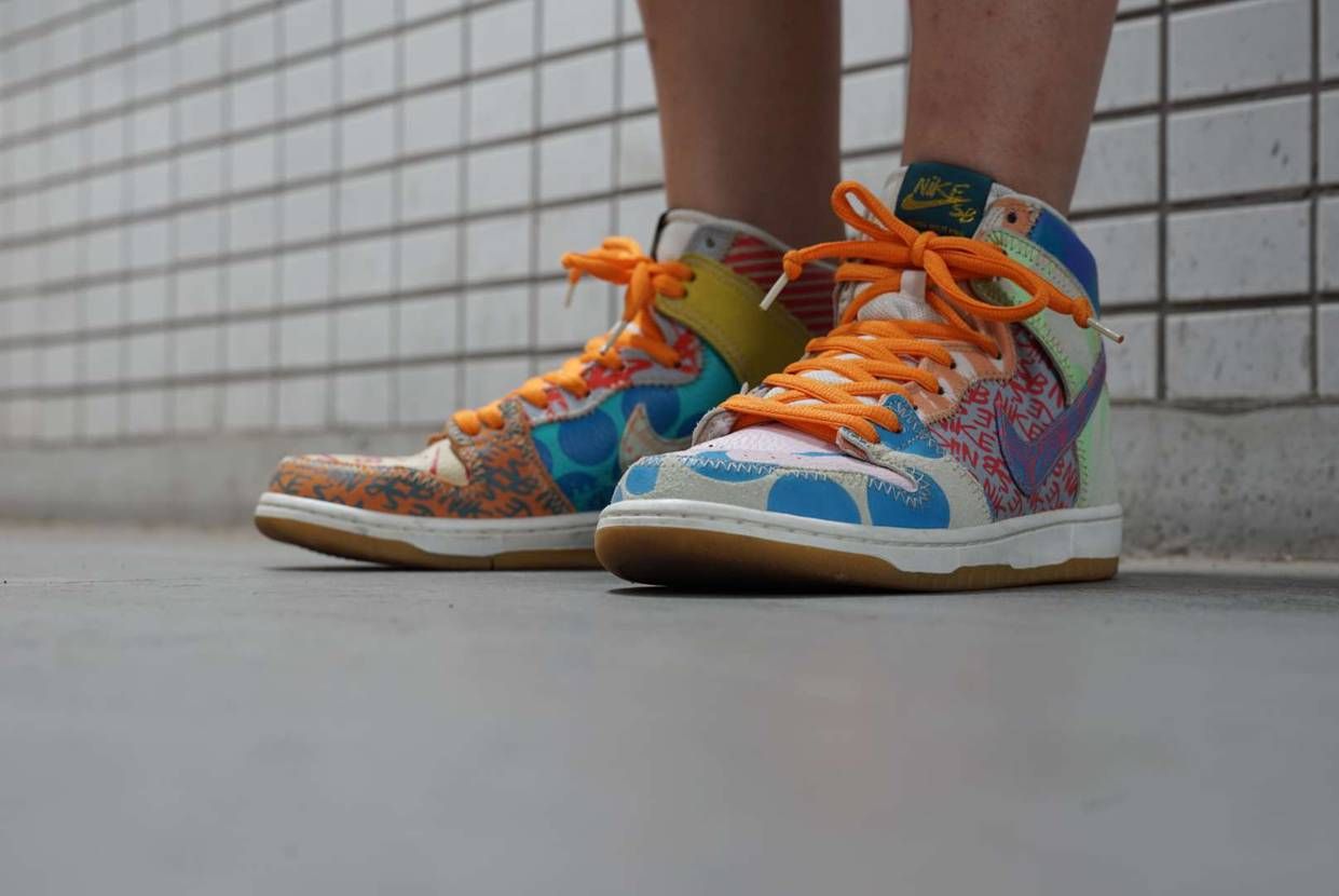 今日のスニーカー
NIKE SB ZOOM DUNK HIGH × THOMAS
