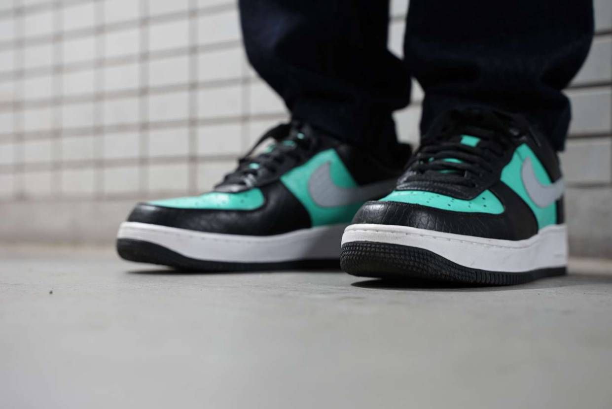 昨日の今日のスニーカー
NIKEiD AIR FORCE 1 TIFFANY
