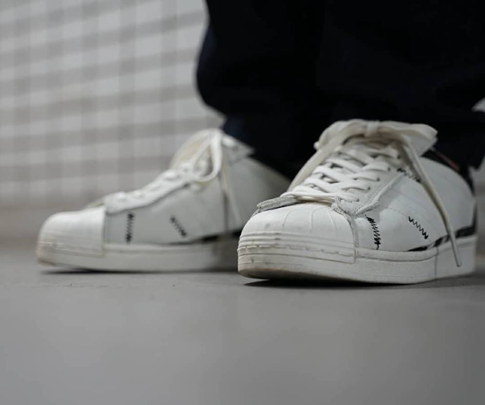 今日のスニーカー
ADIDAS ORIGINALS SUPERSTAR WS1
