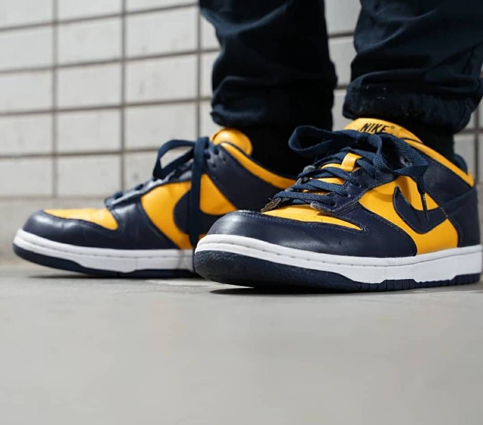 今日のスニーカー
NIKEiD DUNK LOW MICHIGAN