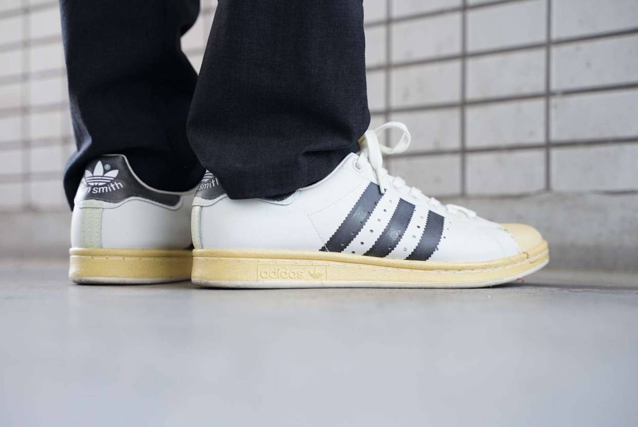 今日のスニーカー
ADIDAS ORIGINALS STAN