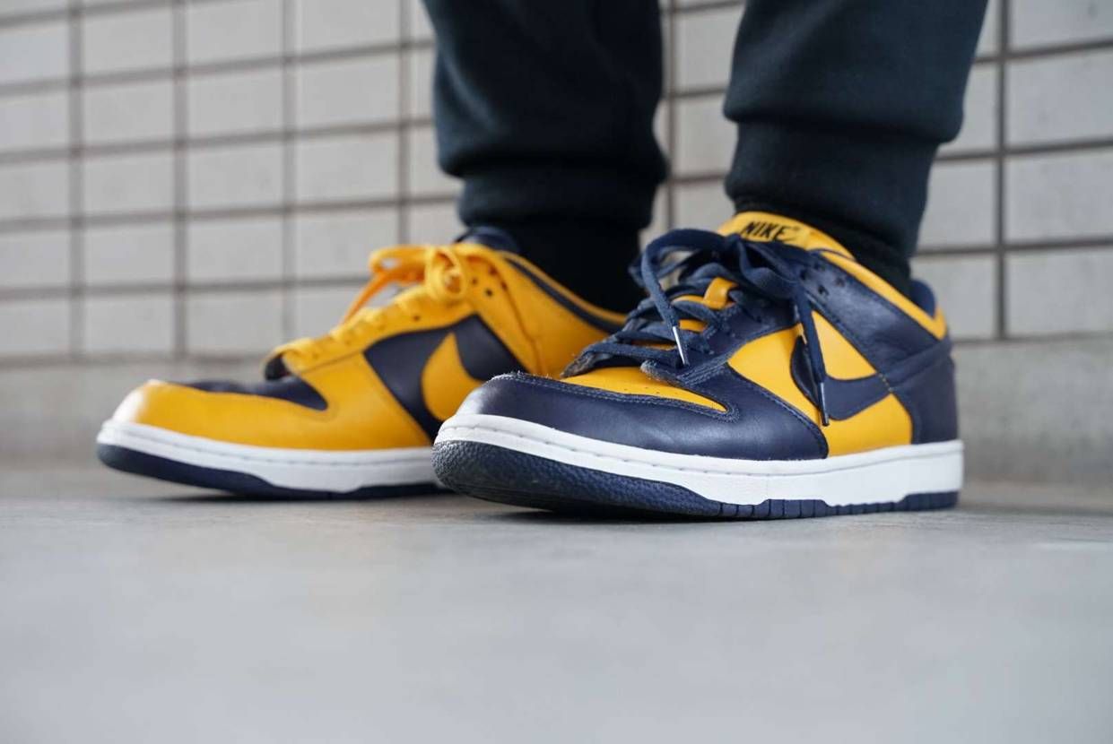 今日のスニーカー
NIKEiD DUNK LOW 2017
MICHIGAN&R