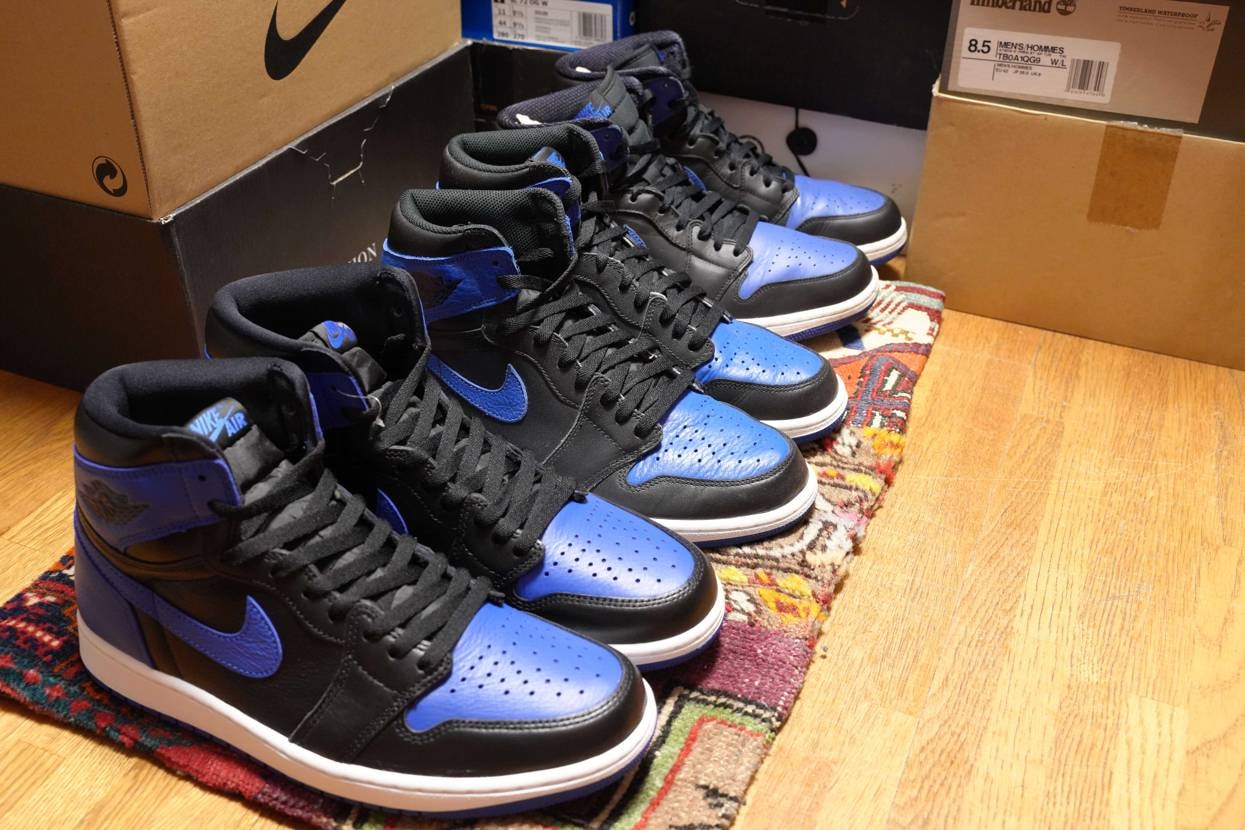 AJ1 HIGH OG ROYAL 2026をゲット。
ア